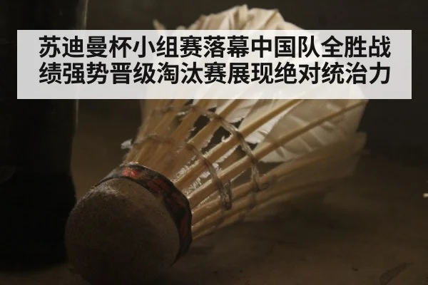 苏迪曼杯小组赛落幕中国队全胜战绩强势晋级淘汰赛展现绝对统治力